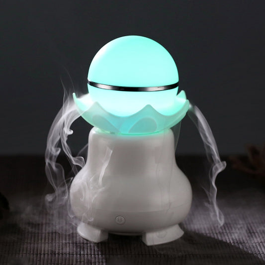 4W USB Charging Night Luminescent Pearl Ultrasonic Aromatherapy Humidifier with LED Colorful Light for Home / Office, Water Tank Capacity: 95ml, DC 5V - Air Purifiers & Accessories by buy2fix | Online Shopping UK | buy2fix