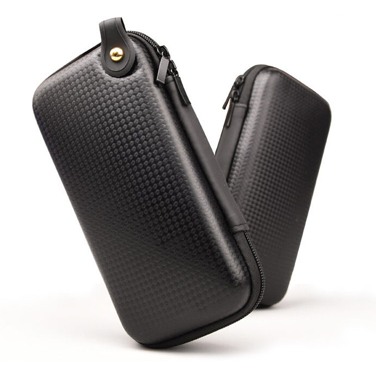 Multi-function Travel Mobile Power Earphone Electronic Product Storage Box Protective Bag (Black) - Storage Bags by buy2fix | Online Shopping UK | buy2fix