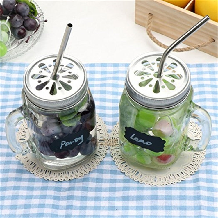 4pcs Reusable Stainless Steel Drinking Straw + Cleaner Brush Set Kit,  215*6mm(Colour) - Drinking Tools by buy2fix | Online Shopping UK | buy2fix