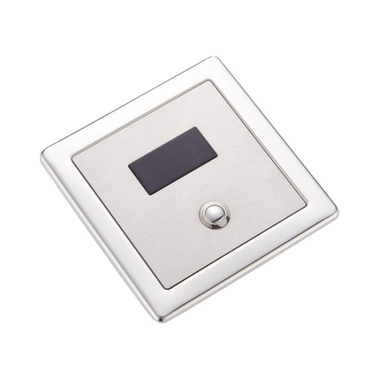 Recessed Wall in Type Flush Valve for Auto-induction Toilet, with Automatic and Manual Function DC - Smart Kitchen and Toilet by buy2fix | Online Shopping UK | buy2fix