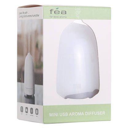 5W Bulb Shape Mini Humidifier with Colorful Light, Capacity: 50ml, DC 5V(White) - Air Purifiers & Accessories by buy2fix | Online Shopping UK | buy2fix