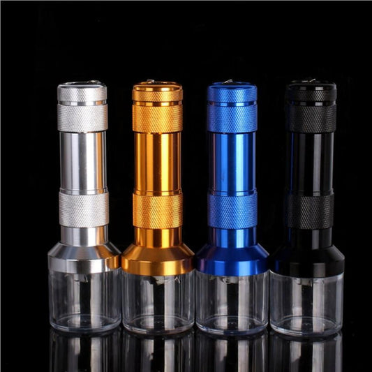 Aluminum Alloy Electric Tobacco Grinder, Random Color Delivery - Cigarette Box & Ashtrays by buy2fix | Online Shopping UK | buy2fix