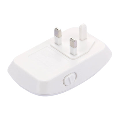 Electronic Ultrasonic Mosquito Rat Pest Control Repeller with LED Light, UK Plug, AC90V-250V(White) - Repellents by buy2fix | Online Shopping UK | buy2fix