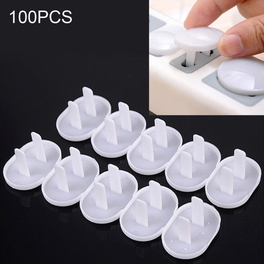 100 PCS 2 Hole Baby Electric Sockets Outlet Plug Safety Protection Cover for US Plugs by buy2fix