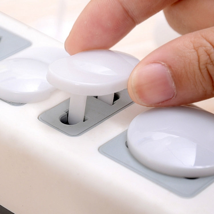 100 PCS 2 Hole Baby Electric Sockets Outlet Plug Safety Protection Cover for US Plugs by buy2fix