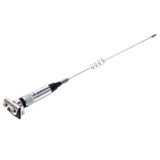 Voiture latérale de clip d'antenne extensible de décoration de voiture universelle modifiée pour éliminer l'antenne d'électricité statique, longueur: 41 cm (argent)
