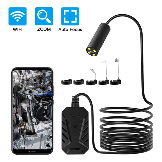 F230 IP68 Waterproof Autofocus WIFI Endoscope Inspection Camera, Length: 10m, Lens Diameter: 14mm -  by buy2fix | Online Shopping UK | buy2fix