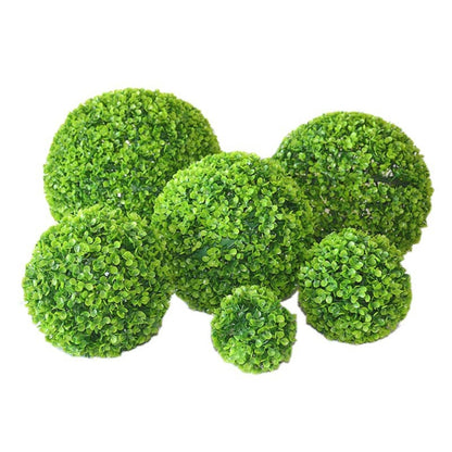 Artificial Aglaia Odorata Plant Ball Topiary Wedding Event Home Outdoor Decoration Hanging Ornament, Diameter: 4.7 inch - Decorative Flowers & Wreaths by buy2fix | Online Shopping UK | buy2fix