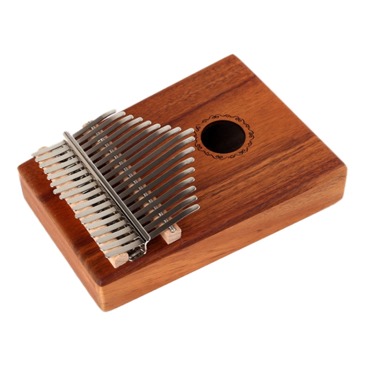 17-tone Acacia Wood Single Kalimba Thumb Piano Kalimba Finger Piano by buy2fix