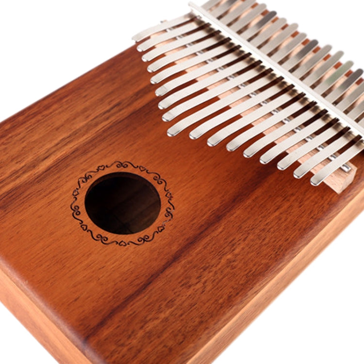 17-tone Acacia Wood Single Kalimba Thumb Piano Kalimba Finger Piano by buy2fix