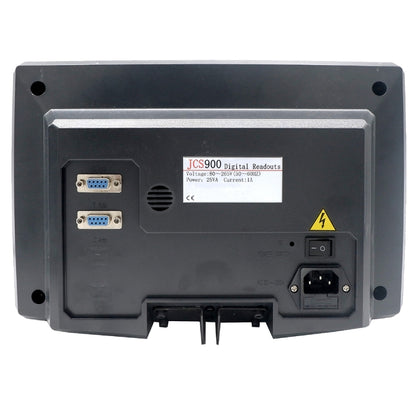 JCS900-2AE Two Axes Digital Readout Display Milling Lathe Machine, EU Plug - Digital Multimeter by buy2fix | Online Shopping UK | buy2fix