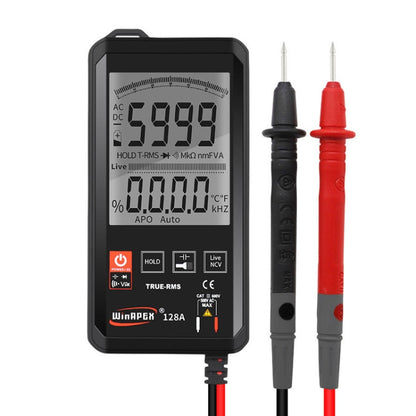 HY128A Conventional Screen Ultra-thin Touch Smart Digital Multimeter Fully Automatic High Precision True Effective Value Multimeter - Digital Multimeter by buy2fix | Online Shopping UK | buy2fix