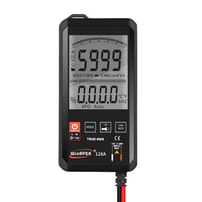 HY128A Conventional Screen Ultra-thin Touch Smart Digital Multimeter Fully Automatic High Precision True Effective Value Multimeter - Digital Multimeter by buy2fix | Online Shopping UK | buy2fix