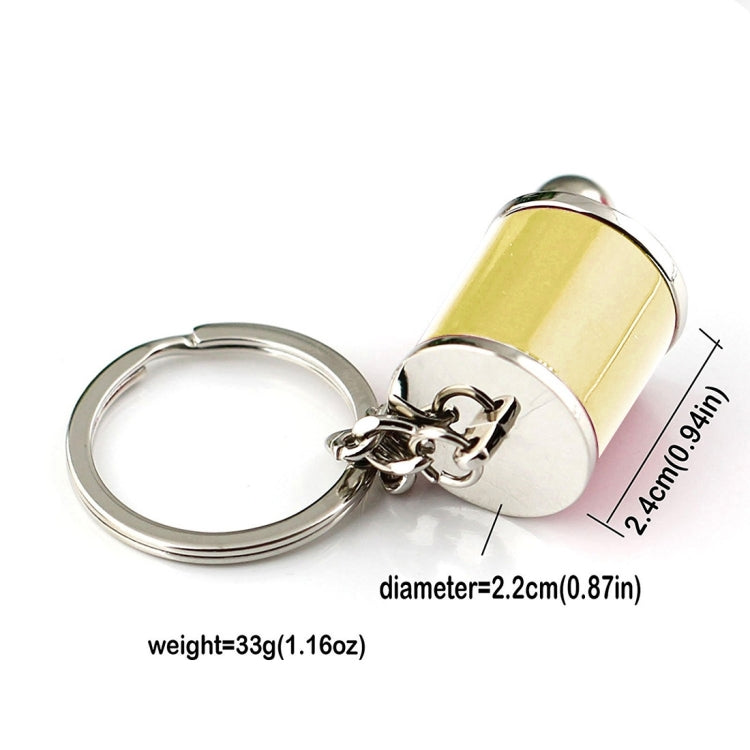 Six-speed Manual Shift Gear Keychain Key Ring Holder(Gold) by buy2fix