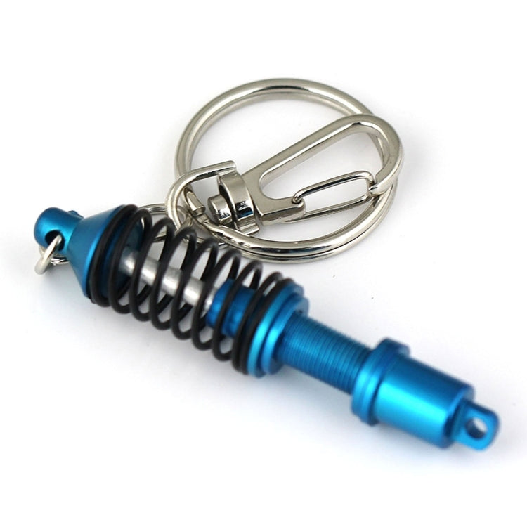 Shock Absorber Keychain Key Ring Holder(Blue) by buy2fix