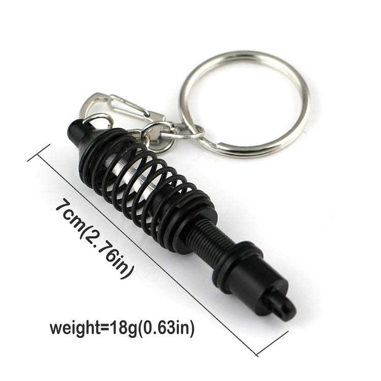 Shock Absorber Keychain Key Ring Holder(Blue) by buy2fix