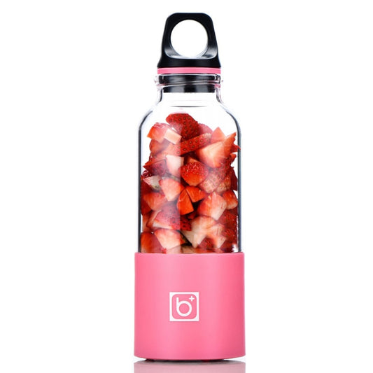 Bingo 500ml Mini Portable USB Rechargeable Electric Juicer Cup  Juicer Blender, 22000 Revolutions Per Minute(Pink) - Electric juicers by buy2fix | Online Shopping UK | buy2fix
