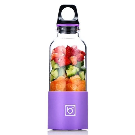 Bingo 500ml Mini Portable USB Rechargeable Electric Juicer Cup  Juicer Blender, 22000 Revolutions Per Minute(Purple) - Electric juicers by buy2fix | Online Shopping UK | buy2fix