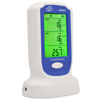BENETECH GM8803 Home Indoor Air Quality Detector Haze Smog Tester PM2.5 PM10 Gas Analyzers - Air & Water Quality Tester by BENETECH | Online Shopping UK | buy2fix