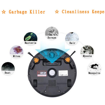 TOCOOL TC-300 Smart Vacuum Cleaner Household Sweeping Cleaning Robot(Red) by TOCOOL