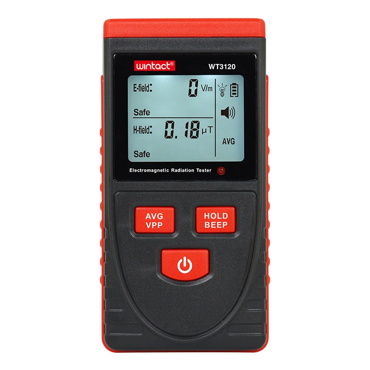Wintact WT3120 Inductive Wood Moisture Meter Electromagnetic Radiation Tester - PH & Moisture Meter by Wintact | Online Shopping UK | buy2fix