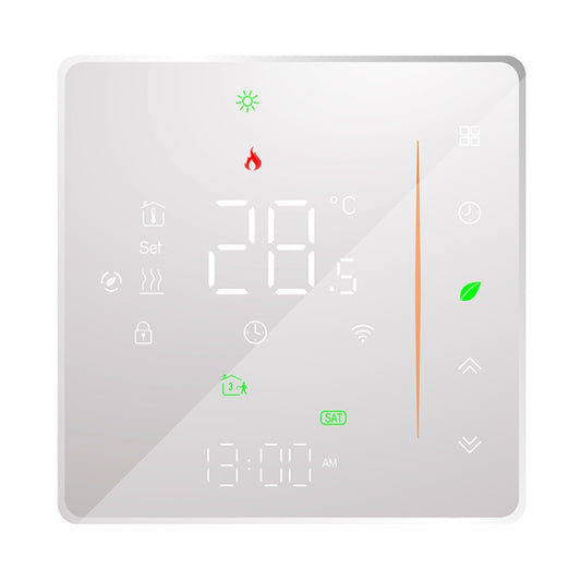 BHT-006GALW 95-240V AC 5A Smart Home Heating Thermostat for EU Box, Control Water Heating with Only Internal Sensor & WiFi Connection (White) - Thermostat & Thermometer by buy2fix | Online Shopping UK | buy2fix