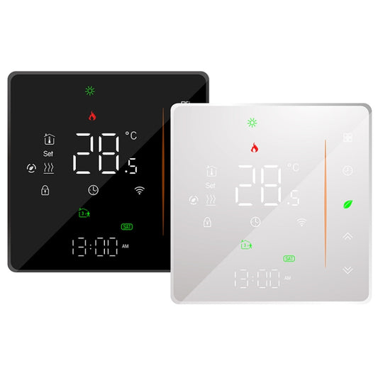 BHT-006GBLW 95-240V AC 16A Smart Home Heating Thermostat for EU Box, Control Electric Heating with Only Internal Sensor & External Sensor & WiFi Connection (Black) - Thermostat & Thermometer by buy2fix | Online Shopping UK | buy2fix