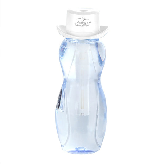 DC 5V USB Cowboy Cap Mini Humidifier Aromatherapy Air Purifier Humidifier for Office / Home Room / Car / Travel(White) - Air Purifiers & Accessories by buy2fix | Online Shopping UK | buy2fix