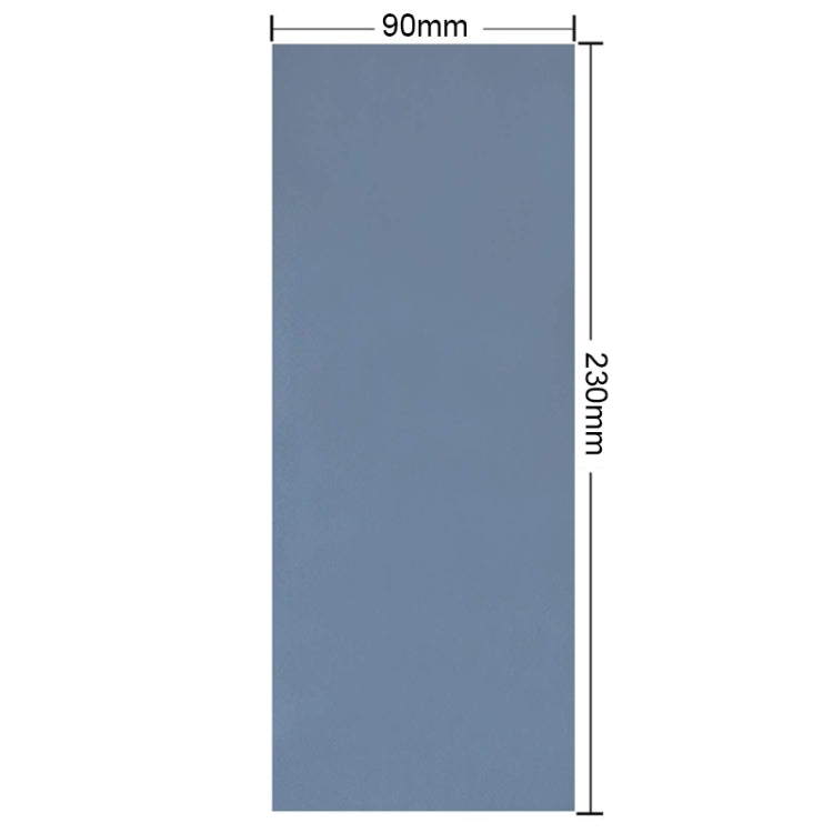 10pcs Grit 8000 Wet And Dry Polishing Grinding Sandpaper，Size: 23 x 9cm (Blue) - Abrasive Tools & Accessories by buy2fix | Online Shopping UK | buy2fix