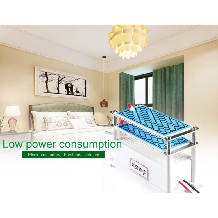 High Temperature Ceramic Plate Integrated Ozone Generator 220V 10g Air Purifier - Air Purifiers & Accessories by buy2fix | Online Shopping UK | buy2fix