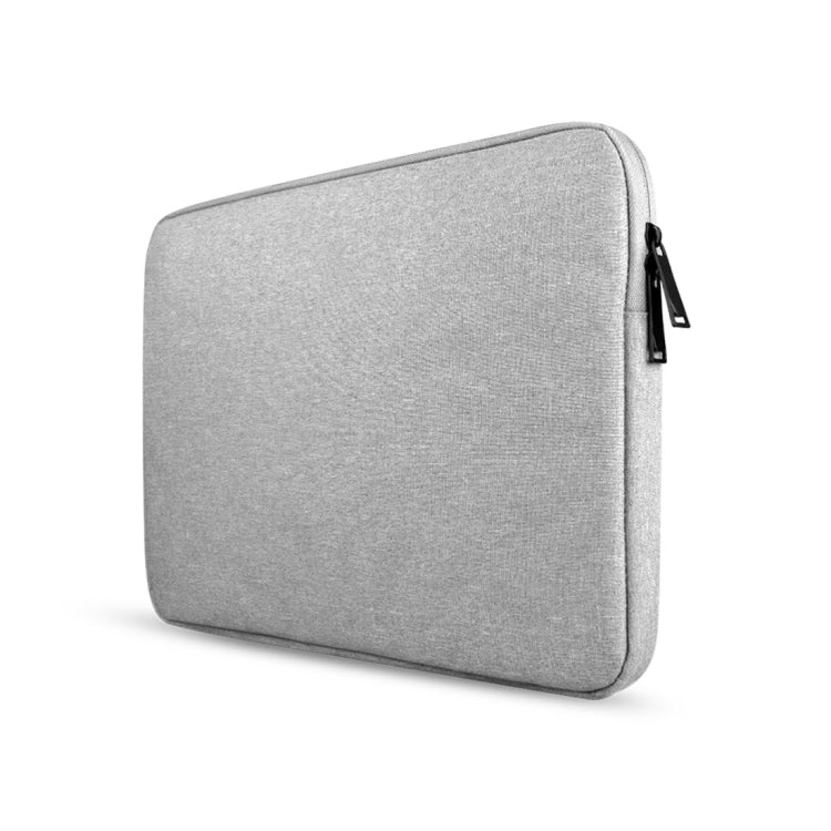 For 13 inch and Below Universal Wearable Oxford Cloth Soft Business Inner Package Laptop Tablet Bag(Grey) by buy2fix
