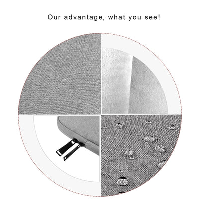 For 13.3 inch and Below Universal Oxford Cloth Business Inner Package Laptop Tablet Bag(Dark Gray) by buy2fix