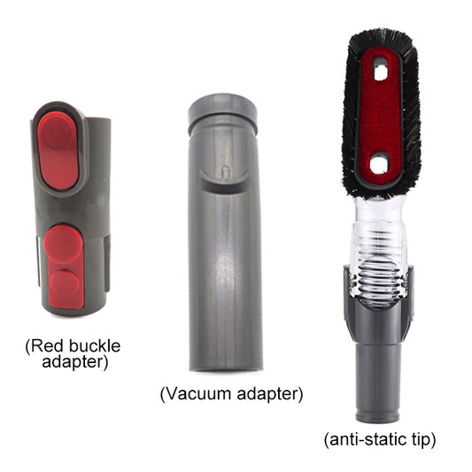 XD996 3 in 1 Handheld Tool Bendable Anti-static Suction Head Kits D931 D928 D907 for Dyson V6 / V7 / V8 / V9 / V10 Vacuum Cleaner - For Dyson Accessories by buy2fix | Online Shopping UK | buy2fix