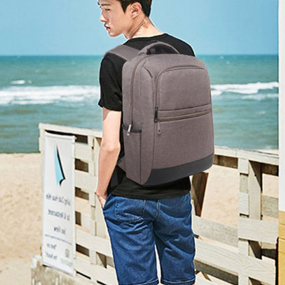 Universal Multi-Function Oxford Cloth Laptop Computer Shoulders Bag Business Backpack Students Bag, Size: 42x30x11cm, For 15.6 inch and Below Macbook, Samsung, Lenovo, Sony, DELL Alienware, CHUWI, ASUS, HP(Blue) by buy2fix