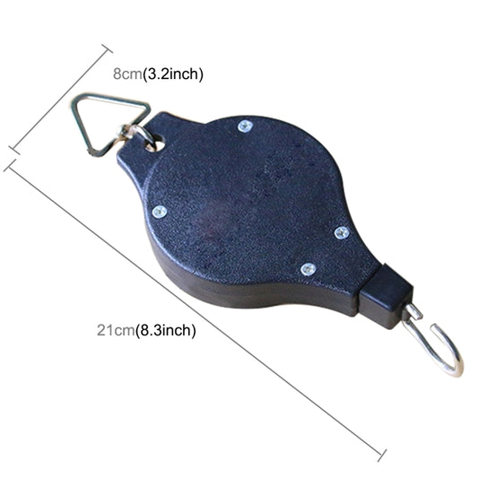 Plant Pulley Adjustable Heavy Duty Hanging Hooks Plant Hangers for Hanging Planters - Others by buy2fix | Online Shopping UK | buy2fix