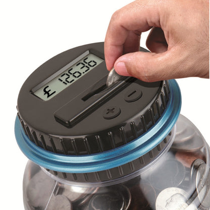 Digital Counting Money Coin Bank - Piggy Banks by buy2fix | Online Shopping UK | buy2fix