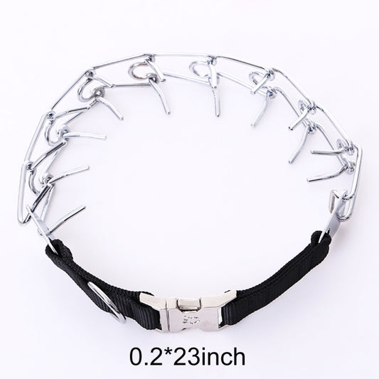 Pet Dogs High Quality Metal Collar Adjustable Chain Specific Training Dogs Chain Collar, Size: 4.0mm*60cm - Collars by buy2fix | Online Shopping UK | buy2fix