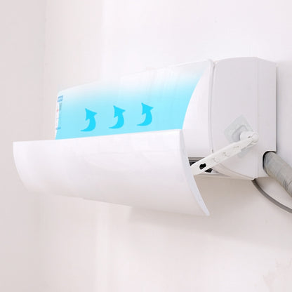 Air Conditioning Wind Deflector Shroud Bedroom Wall-Mounted Baby Universal Anti-Straight Blowing Air Conditioning Windshield(White) - Air Conditioning & Accessories by buy2fix | Online Shopping UK | buy2fix