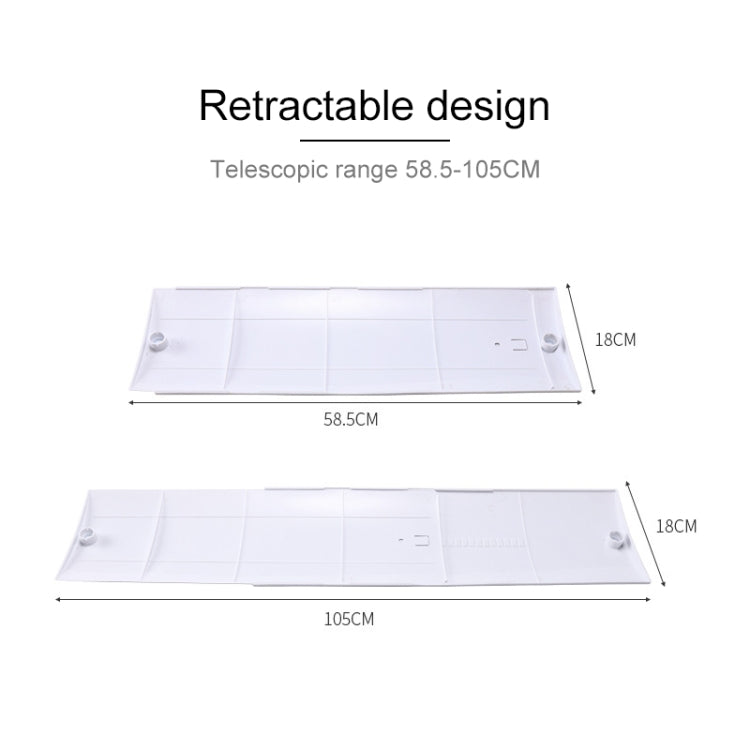 Air Conditioning Wind Deflector Shroud Bedroom Wall-Mounted Baby Universal Anti-Straight Blowing Air Conditioning Windshield(White) - Air Conditioning & Accessories by buy2fix | Online Shopping UK | buy2fix
