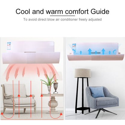 Air Conditioning Wind Deflector Shroud Bedroom Wall-Mounted Baby Universal Anti-Straight Blowing Air Conditioning Windshield(White) - Air Conditioning & Accessories by buy2fix | Online Shopping UK | buy2fix