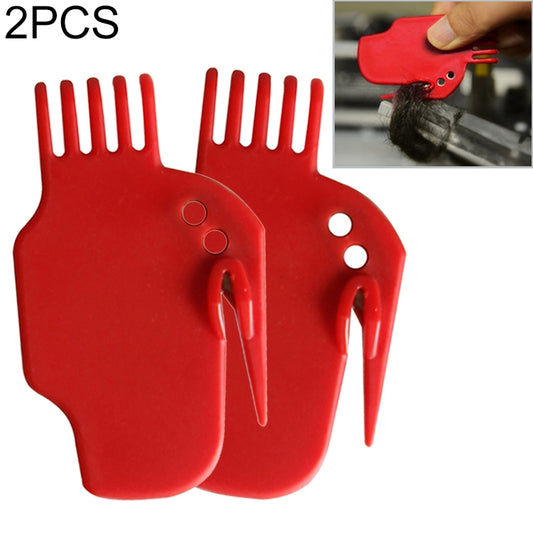 2 PCS Universal Sweeping Robot Accessories Flat Brush Cleaner for iRobot Roomba - For iRobot Accessories by buy2fix | Online Shopping UK | buy2fix