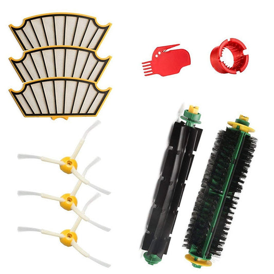 Sweeping Robot Accessories Roller Brush Side Brush Haipa Filter Accessories Set for iRobot 500 Series - For iRobot Accessories by buy2fix | Online Shopping UK | buy2fix