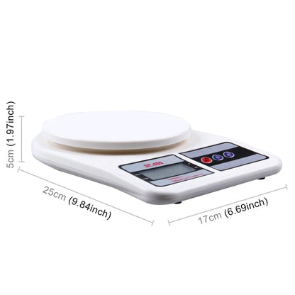 1g High Accuracy Digital Electronic Portable Kitchen Scale, Maximum Weighing 1kg by buy2fix