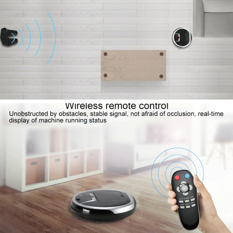 FD-3RSW(IIB)CS 1000Pa Large Suction Smart Household Vacuum Cleaner Clean Robot by buy2fix