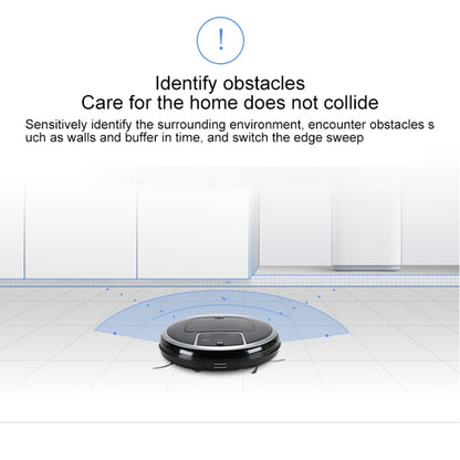 FD-3RSW(IIB)CS 1000Pa Large Suction Smart Household Vacuum Cleaner Clean Robot by buy2fix