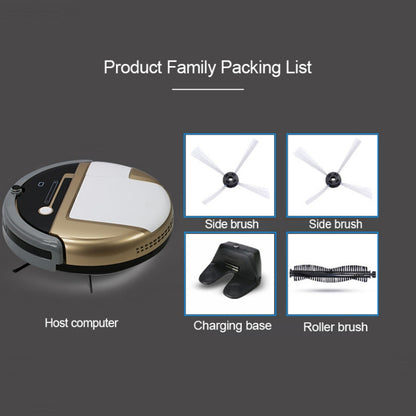 FD-3RSW(IIC)CS 1000Pa Large Suction Smart Household Vacuum Cleaner Clean Robot by buy2fix