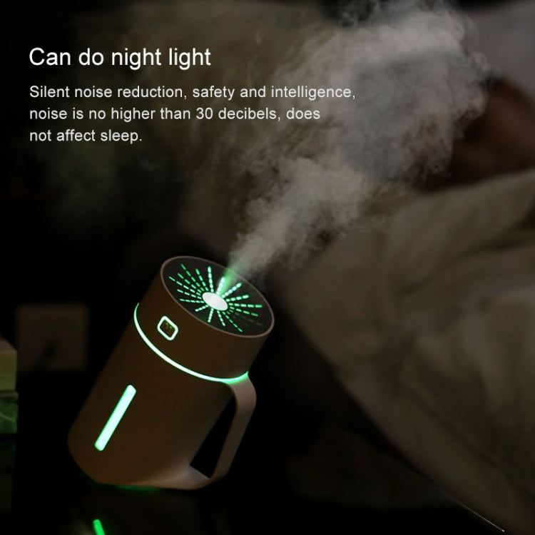 ML-S2 Water Cup Shape Intelligent Mute LED Night Light Atomized Humidifier Air humidification Machine(Pink) - Air Purifiers & Accessories by buy2fix | Online Shopping UK | buy2fix