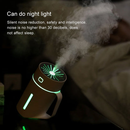 ML-S2 Water Cup Shape Intelligent Mute LED Night Light Atomized Humidifier Air humidification Machine(Pink) - Air Purifiers & Accessories by buy2fix | Online Shopping UK | buy2fix