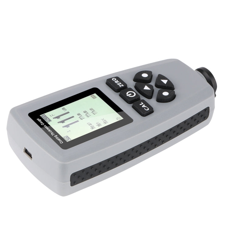 RZEC770 LCD Display Coating Paint Thickness Gauge Meter Tools (Grey) - Coating Thickness Gauge by buy2fix | Online Shopping UK | buy2fix