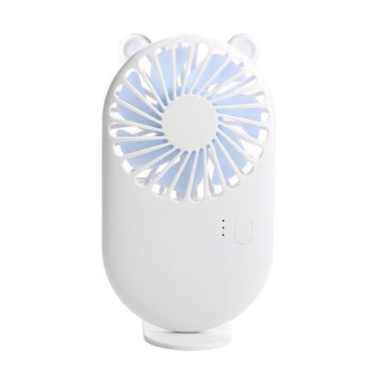 Portable Mini USB Charging Pocket Fan with 3 Speed Control (Pearl White) by buy2fix